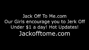 Watch As Lola Gives Jerking Off Instructions In Fishnet Stockings