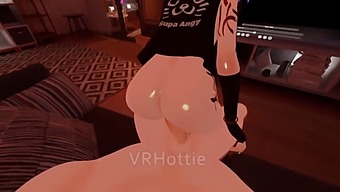 חווית Pov אינטנסיבית עם סקס על הספה וריקוד לאק