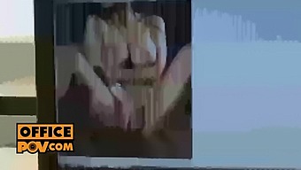 Aletta Ocean, En Velbegavet Chef, Giver En Pov-Oplevelse, Mens Hun Tager Din Penis I Sin Anus