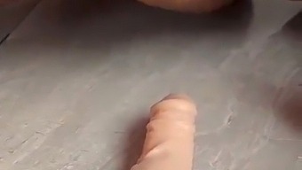Bbw Enjoys Intense Deep Penetration With Dildo